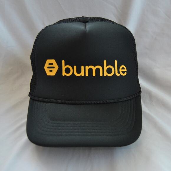 Bumble Black & Yellow Snapback Hat - Picture 1 of 10
